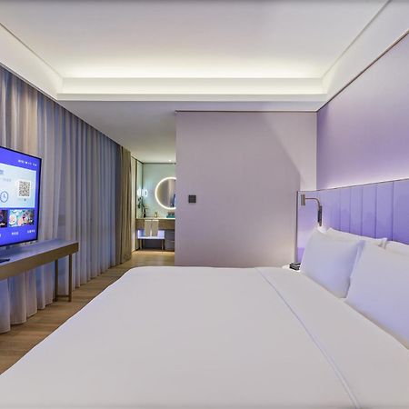 Manxin Hotel Shanghai Hongqiao Airport International Exhibition Center Bagian luar foto
