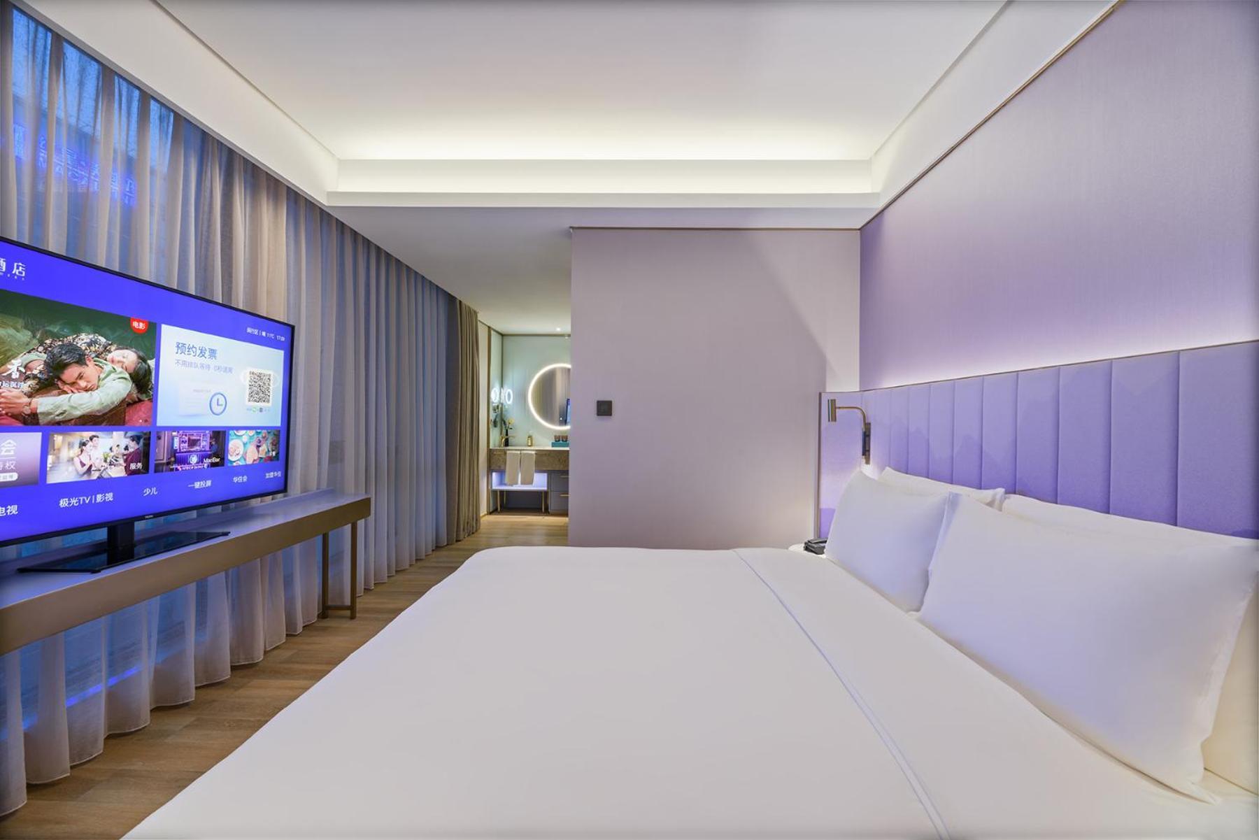 Manxin Hotel Shanghai Hongqiao Airport International Exhibition Center Bagian luar foto